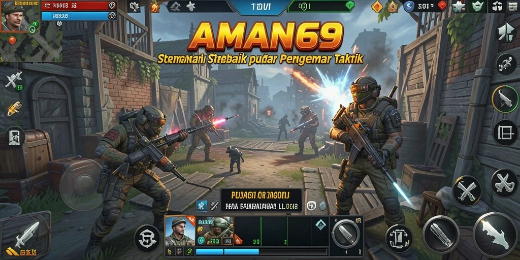 Tampilan gameplay AMAN69 yang menarik dan penuh strategi.