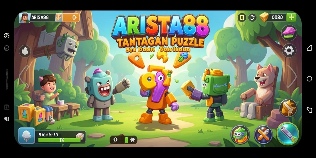 Screenshot ARISTA88 menampilkan gameplay Puzzle yang menantang dan mengasyikkan.