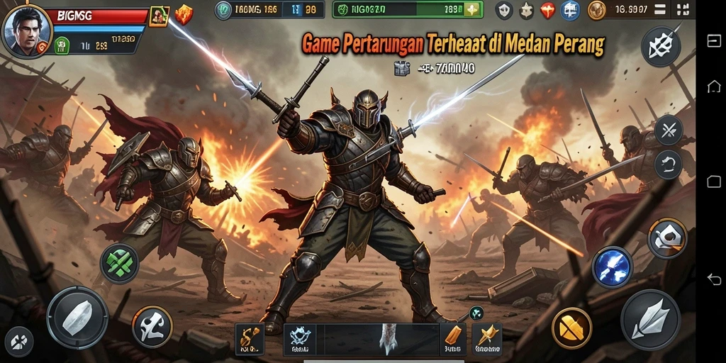 Gameplay Battle Royale yang mendebarkan dan intens