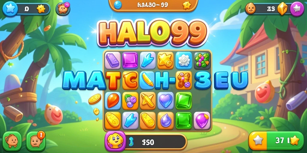 Tampilan menarik dari gameplay HALO99 yang menantang dan seru.