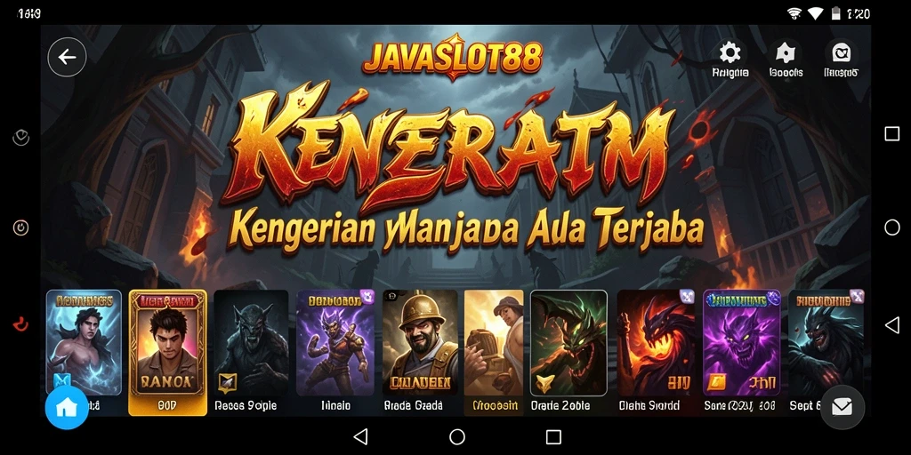 Tangkapan layar gameplay <strong>JAVASLOT88</strong> menunjukkan suasana yang mencekam dan menyeramkan.