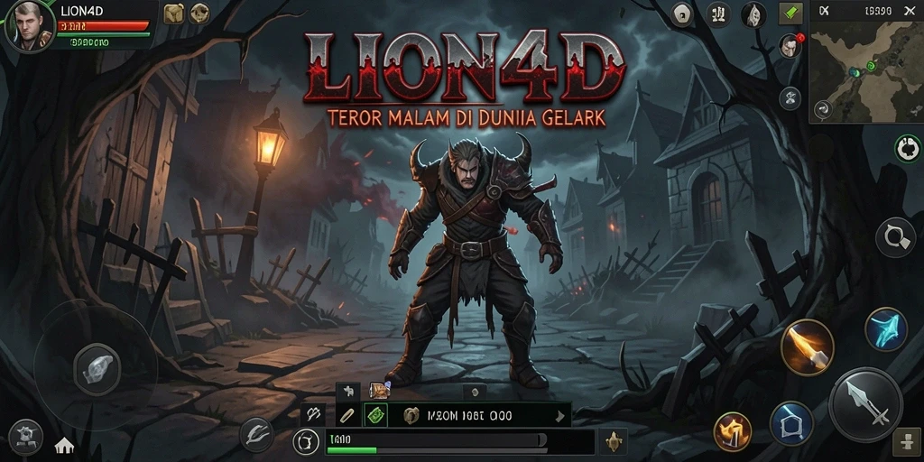 Gameplay LION4D yang menegangkan di tengah kegelapan.
