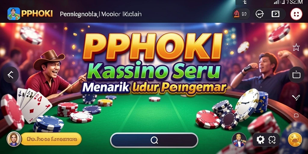 Tampilan gameplay PPHOKI yang seru dan menghibur.