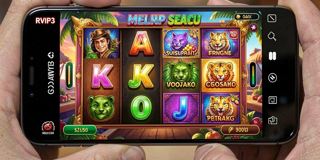 Tampilan menarik dari gameplay RVIP3 yang seru dan penuh warna.