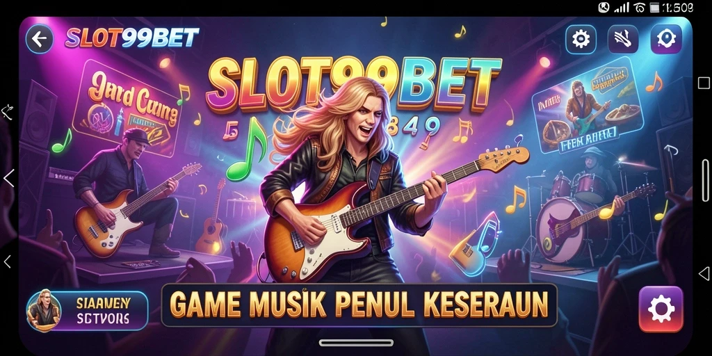 Tampilan gameplay yang menggembirakan dalam SLOT99BET.