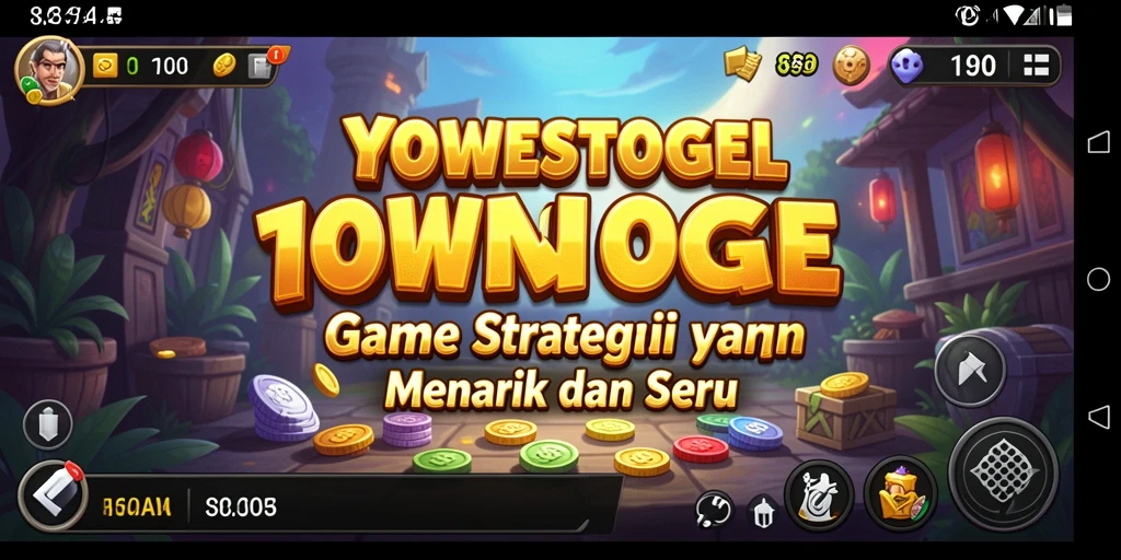 Tampilan gameplay YOWESTOGEL yang seru dan menantang.